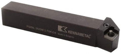 Kennametal - PSKN, Left Hand Cut, 0° Lead Angle, 25mm Shank Height x 25mm Shank Width, Negative Rake Indexable Turning Toolholder - 150mm OAL, SN..1204.. Insert Compatibility, Series Kendex - Apex Tool & Supply