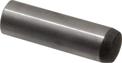 Value Collection - 10mm Diam x 35mm Pin Length Alloy Steel Standard Dowel Pin - C 58-62 Hardness, 37,100 Lb Breaking Strength, 1 Rounded End - Apex Tool & Supply