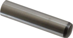 Value Collection - 10mm Diam x 45mm Pin Length Alloy Steel Standard Dowel Pin - C 58-62 Hardness, 37,100 Lb Breaking Strength, 1 Rounded End - Apex Tool & Supply