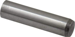 Value Collection - 12mm Diam x 50mm Pin Length Alloy Steel Standard Dowel Pin - C 58-62 Hardness, 53,400 Lb Breaking Strength, 1 Rounded End - Apex Tool & Supply