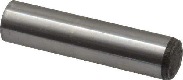 Value Collection - 16mm Diam x 70mm Pin Length Alloy Steel Standard Dowel Pin - C 58-62 Hardness, 94,900 Lb Breaking Strength, 1 Rounded End - Apex Tool & Supply