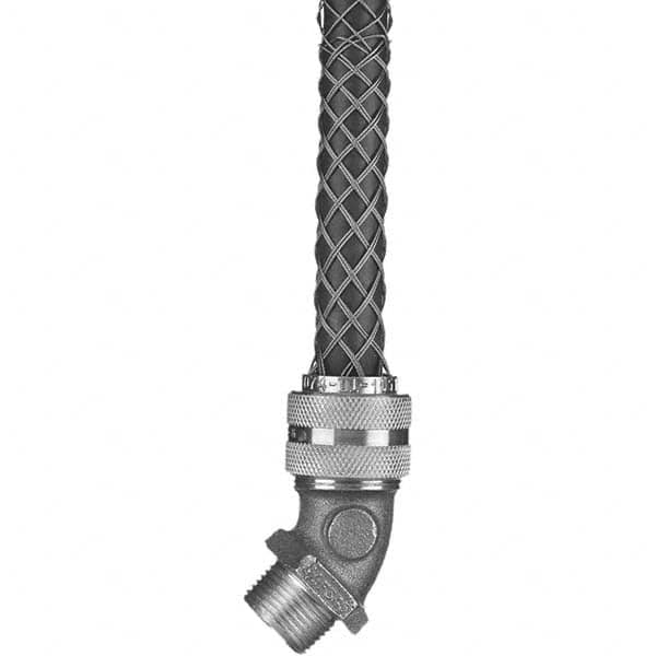 Hubbell Wiring Device-Kellems - 0.25 to 0.37" Liquidtight Elbow Strain Relief Cord Grip - Apex Tool & Supply