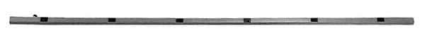 Wiremold - 2-1/2 Inch Long x 2-1/2 Inch Wide x 1.28 Inch High, Raceway Elbow End - 90°, Ivory, For Use with Wiremold NM2000 Series Raceways - Apex Tool & Supply