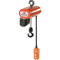 CM - 300 Lb Capacity 16 FPM Lift Speed 115V Electric Chain Hoist - Apex Tool & Supply