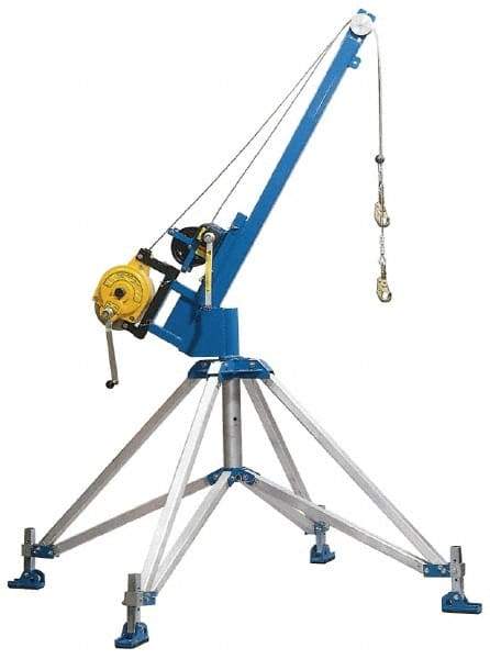 Gemtor - Confined Space Entry & Retrieval Systems Hoist Type: Quadpod Hoist Base: Portable - Apex Tool & Supply