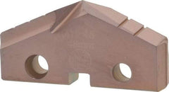 Allied Machine and Engineering - 48mm Diam x 5/16" Thick, Seat Code 4, 132° Included Angle Spade Drill Insert - AM200 Coated, Cobalt, Grade Super Cobalt, Series GEN2 T-A - Apex Tool & Supply