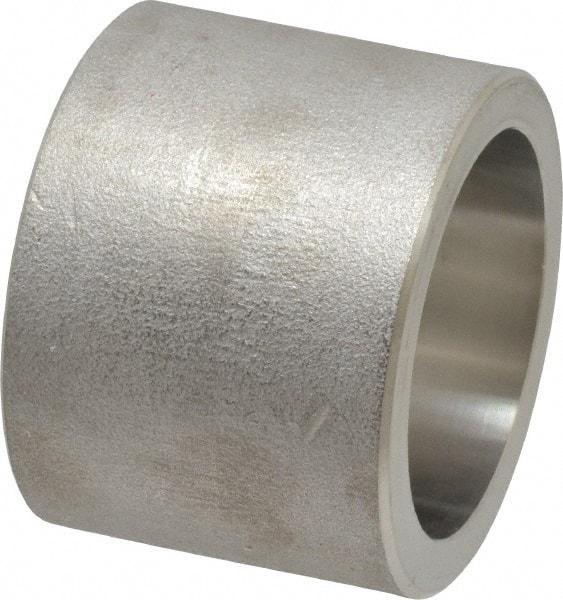 Merit Brass - 1-1/2" Grade 304 Stainless Steel Pipe Coupling - Socket Weld x Socket Weld End Connections, 3,000 psi - Apex Tool & Supply