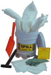 PRO-SAFE - Oil Only Spill Kit - 5 Gal Polypropylene Pail - Apex Tool & Supply