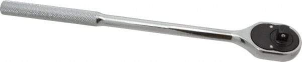 Proto - 3/8" Drive Pear Head Ratchet - Chrome Finish, 11" OAL, 24 Gear Teeth, Standard Head - Apex Tool & Supply