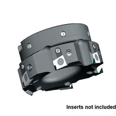 Kennametal - 80mm Cut Diam, 27mm Arbor Hole Diam, Indexable Square-Shoulder Face Mill - Apex Tool & Supply