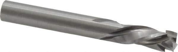 Onsrud - 3/8" Cutting Diam x 7/8" Length of Cut, 3 Flute, Compression Spiral Router Bit - Uncoated, Right Hand Cut, Solid Carbide, 3" OAL x 3/8" Shank Diam, Three Edge - Apex Tool & Supply
