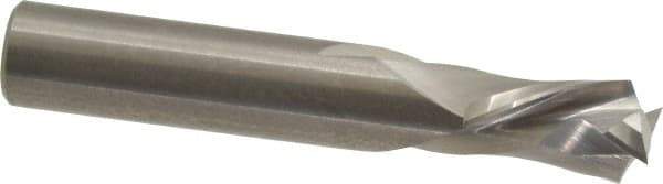 Onsrud - 1/2" Cutting Diam x 7/8" Length of Cut, 2 Flute, Compression Spiral Router Bit - Uncoated, Right Hand Cut, Solid Carbide, 3" OAL x 1/2" Shank Diam, Double Edge, 30° Helix Angle - Apex Tool & Supply