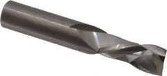 Onsrud - 1/2" Cutting Diam x 1-1/8" Length of Cut, 2 Flute, Compression Spiral Router Bit - Uncoated, Right Hand Cut, Solid Carbide, 3" OAL x 1/2" Shank Diam, Double Edge, 30° Helix Angle - Apex Tool & Supply