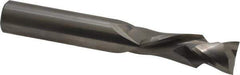 Onsrud - 1/2" Cutting Diam x 1-3/8" Length of Cut, 2 Flute, Compression Spiral Router Bit - Uncoated, Right Hand Cut, Solid Carbide, 3-1/2" OAL x 1/2" Shank Diam, Double Edge, 30° Helix Angle - Apex Tool & Supply