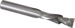 Onsrud - 1/2" Cutting Diam x 1-5/8" Length of Cut, 2 Flute, Compression Spiral Router Bit - Uncoated, Right Hand Cut, Solid Carbide, 4" OAL x 1/2" Shank Diam, Double Edge, 30° Helix Angle - Apex Tool & Supply