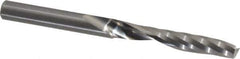 Onsrud - 1/4" Cutting Diam x 1-1/2" Length of Cut, 1 Flute, Upcut Spiral Router Bit - Uncoated, Right Hand Cut, Solid Carbide, 3" OAL x 1/4" Shank Diam, Single Edge, 21° Helix Angle - Apex Tool & Supply