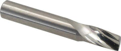 Onsrud - 3/8" Cutting Diam x 5/8" Length of Cut, 1 Flute, Upcut Spiral Router Bit - Uncoated, Right Hand Cut, Solid Carbide, 2-1/2" OAL x 3/8" Shank Diam, Single Edge, 21° Helix Angle - Apex Tool & Supply