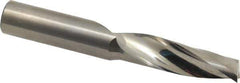 Onsrud - 1/2" Cutting Diam x 1-5/8" Length of Cut, 1 Flute, Upcut Spiral Router Bit - Uncoated, Right Hand Cut, Solid Carbide, 3-1/2" OAL x 1/2" Shank Diam, Single Edge, 21° Helix Angle - Apex Tool & Supply