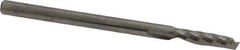 Onsrud - 1/8" Cutting Diam x 1/2" Length of Cut, 1 Flute, Upcut Spiral Router Bit - Uncoated, Right Hand Cut, Solid Carbide, 2" OAL x 1/8" Shank Diam, Single Edge, 21° Helix Angle - Apex Tool & Supply