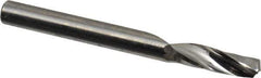 Onsrud - 3/16" Cutting Diam x 5/8" Length of Cut, 1 Flute, Upcut Spiral Router Bit - Uncoated, Right Hand Cut, Solid Carbide, 2" OAL x 3/16" Shank Diam, Single Edge, 21° Helix Angle - Apex Tool & Supply