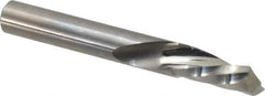 Onsrud - 3/8" Cutting Diam x 3/4" Length of Cut, 1 Flute, Downcut Spiral Router Bit - Uncoated, Right Hand Cut, Solid Carbide, 3" OAL x 3/8" Shank Diam, Single Edge, 21° Helix Angle - Apex Tool & Supply