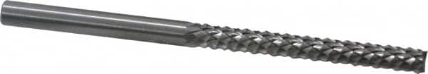 Onsrud - 1/4" Cut Diam, 1/4" Shank Diam, Carbide Double Cut Cylinder Burr - Apex Tool & Supply