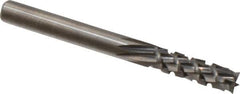 Onsrud - 3/16" Cut Diam, 3/16" Shank Diam, Cylinder Head Fluted Cut Burr - Carbide, Flat End, 5/8" LOC, 2" OAL - Apex Tool & Supply