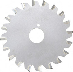 Onsrud - 3" Diam x 0.095" Blade Thickness x 5/8" Arbor Hole Diam, 20 Tooth Slitting and Slotting Saw - Arbor Connection, Right Hand, Uncoated, Carbide-Tipped, -5° Rake - Apex Tool & Supply