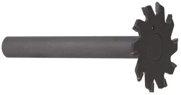 Onsrud - 2" Diam x 0.095" Blade Thickness, 16 Tooth Slitting and Slotting Saw - Shank Connection, Left Hand, Uncoated, Carbide-Tipped, -5° Rake - Apex Tool & Supply