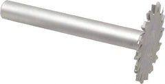 Onsrud - 2" Diam x 0.095" Blade Thickness, 16 Tooth Slitting and Slotting Saw - Shank Connection, Right Hand, Uncoated, Carbide-Tipped, 0° Rake - Apex Tool & Supply