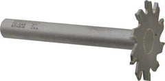 Onsrud - 2" Diam x 0.095" Blade Thickness, 10 Tooth Slitting and Slotting Saw - Shank Connection, Right Hand, Uncoated, Carbide-Tipped, -5° Rake - Apex Tool & Supply