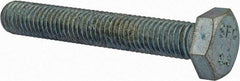 Value Collection - M10x1.50mm Metric Coarse, 65mm Length Under Head Hex Head Cap Screw - Fully Threaded, Grade 8.8 Steel, Zinc-Plated Finish, 17mm Hex - Apex Tool & Supply