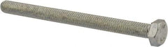 Value Collection - M8x1.25mm Metric Coarse, 100mm Length Under Head Hex Head Cap Screw - Fully Threaded, Grade 8.8 Steel, Zinc-Plated Finish, 13mm Hex - Apex Tool & Supply