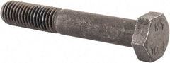 Value Collection - M12x1.75mm Metric Coarse, 75mm Length Under Head Hex Head Cap Screw - Partially Threaded, Grade 10.9 Steel, Uncoated, 19mm Hex - Apex Tool & Supply