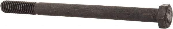 Value Collection - M8x1.25mm Metric Coarse, 100mm Length Under Head Hex Head Cap Screw - Partially Threaded, Grade 10.9 Steel, Uncoated, 13mm Hex - Apex Tool & Supply
