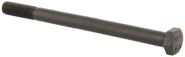 Value Collection - M8x1.25mm Metric Coarse, 110mm Length Under Head Hex Head Cap Screw - Partially Threaded, Grade 10.9 Steel, Uncoated, 13mm Hex - Apex Tool & Supply