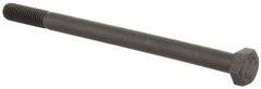 Value Collection - M8x1.25mm Metric Coarse, 120mm Length Under Head Hex Head Cap Screw - Partially Threaded, Grade 10.9 Steel, Uncoated, 13mm Hex - Apex Tool & Supply