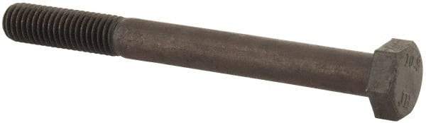 Value Collection - M8x1.25mm Metric Coarse, 80mm Length Under Head Hex Head Cap Screw - Partially Threaded, Grade 10.9 Steel, Uncoated, 13mm Hex - Apex Tool & Supply