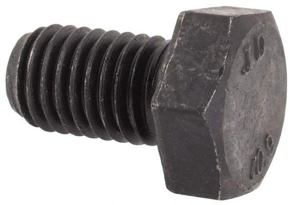 Value Collection - M12x1.75mm Metric Coarse, 20mm Length Under Head Hex Head Cap Screw - Fully Threaded, Grade 10.9 Steel, Uncoated, 19mm Hex - Apex Tool & Supply
