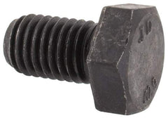 Value Collection - M12x1.75mm Metric Coarse, 20mm Length Under Head Hex Head Cap Screw - Fully Threaded, Grade 10.9 Steel, Uncoated, 19mm Hex - Apex Tool & Supply