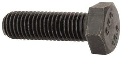 Value Collection - M12x1.75mm Metric Coarse, 40mm Length Under Head Hex Head Cap Screw - Fully Threaded, Grade 10.9 Steel, Uncoated, 19mm Hex - Apex Tool & Supply