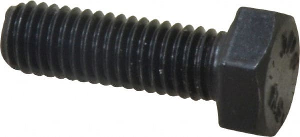 Value Collection - M8x1.25mm Metric Coarse, 25mm Length Under Head Hex Head Cap Screw - Apex Tool & Supply