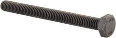 Value Collection - M8x1.25mm Metric Coarse, 80mm Length Under Head Hex Head Cap Screw - Fully Threaded, Grade 10.9 Steel, Uncoated, 13mm Hex - Apex Tool & Supply