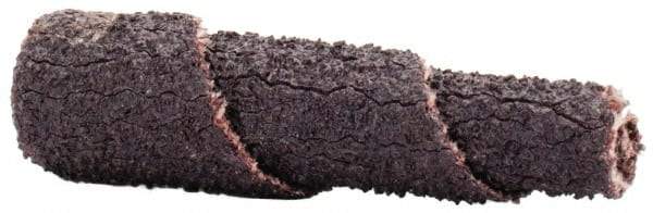 Merit Abrasives - 1-1/2" Long x 3/8" Diam, Aluminum Oxide, Full Taper Cartridge Roll - 50 Grit, 1/8" Pilot Hole Diam, Coarse Grade - Apex Tool & Supply