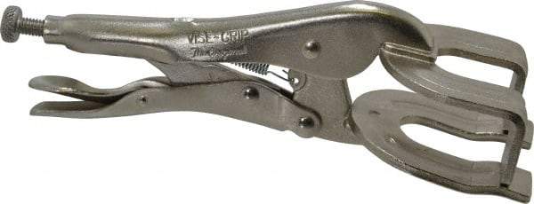 Irwin - 9" OAL Standard Jaw Locking Welding Pliers - 2-3/4" Jaw Width, 2-3/4" Jaw Opening - Apex Tool & Supply