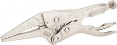Irwin - 4" OAL Standard Jaw Locking Pliers - 1-5/8" Jaw Opening, Standard Handle - Apex Tool & Supply
