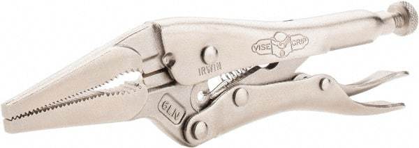 Irwin - 6" OAL Standard Jaw Locking Pliers - 2-1/4" Jaw Opening, Standard Handle - Apex Tool & Supply