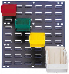 Quantum Storage - 160 Lb Capacity, 18" Wide x 19" High, Steel Pick Rack - 16 Red Polyethylene/Polypropylene Bins, 4-1/8" Bin Width x 3" Bin Height x 7-1/2" Bin Depth - Apex Tool & Supply