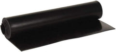 Made in USA - 36" Wide, 0.093" Thick, Buna-N Rubber Foam Sheet - 45 to 55 Durometer, Black, -40 to 212°F, 1,500 psi Tensile Strength, Cut-to-Length - Apex Tool & Supply