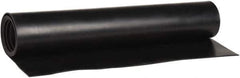 Made in USA - 36" Wide, 0.093" Thick, Buna-N Rubber Foam Sheet - 65 to 75 Durometer, Black, -40 to 212°F, 1,500 psi Tensile Strength, Cut-to-Length - Apex Tool & Supply